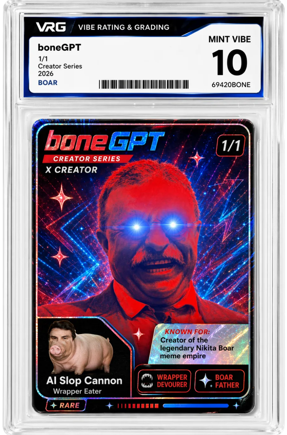 Bone from the Lemonteed VRG Cards series