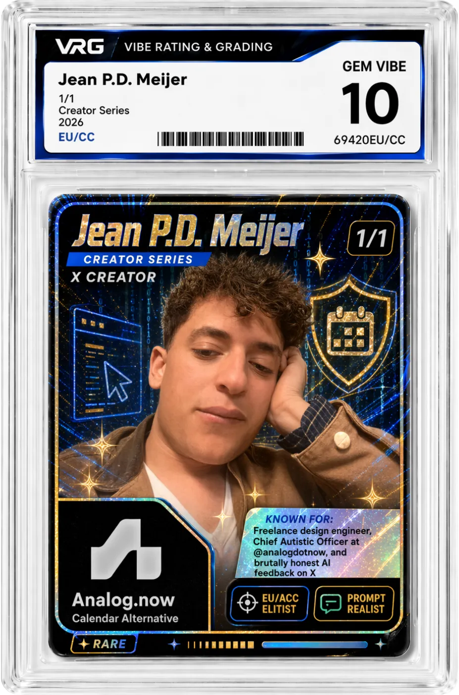 Jean from the Lemonteed VRG Cards series