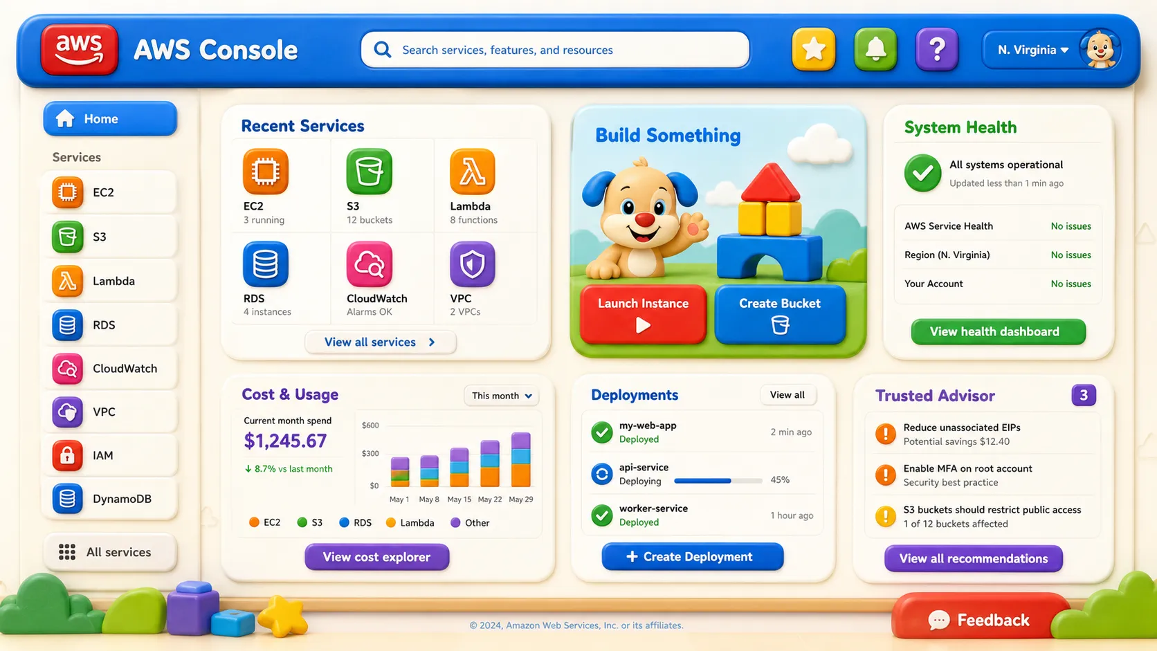 AWS By Fisher Price from the Lemonteed What If series