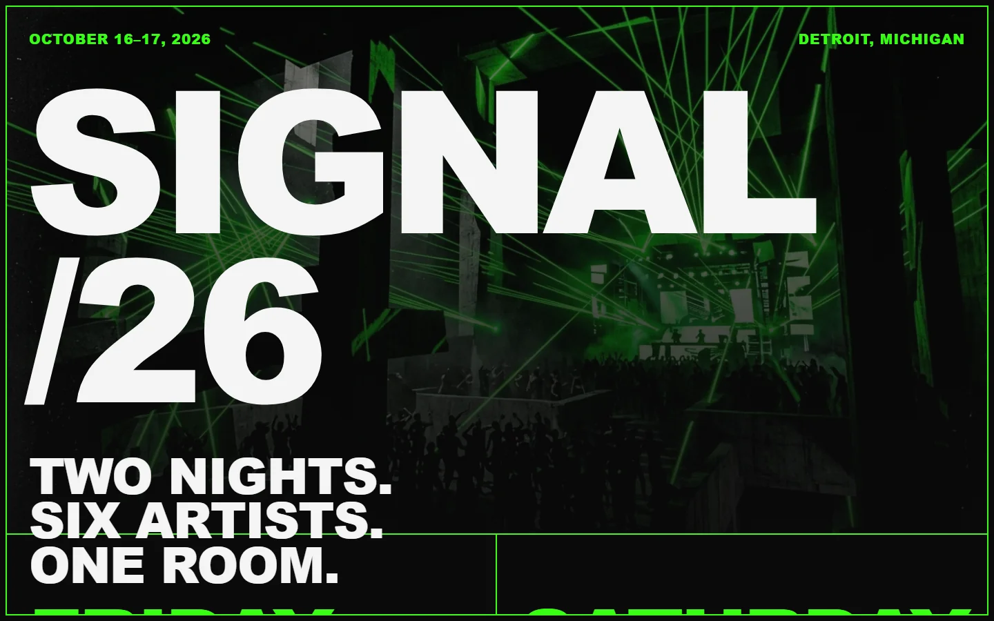Screenshot of SIGNAL/26
