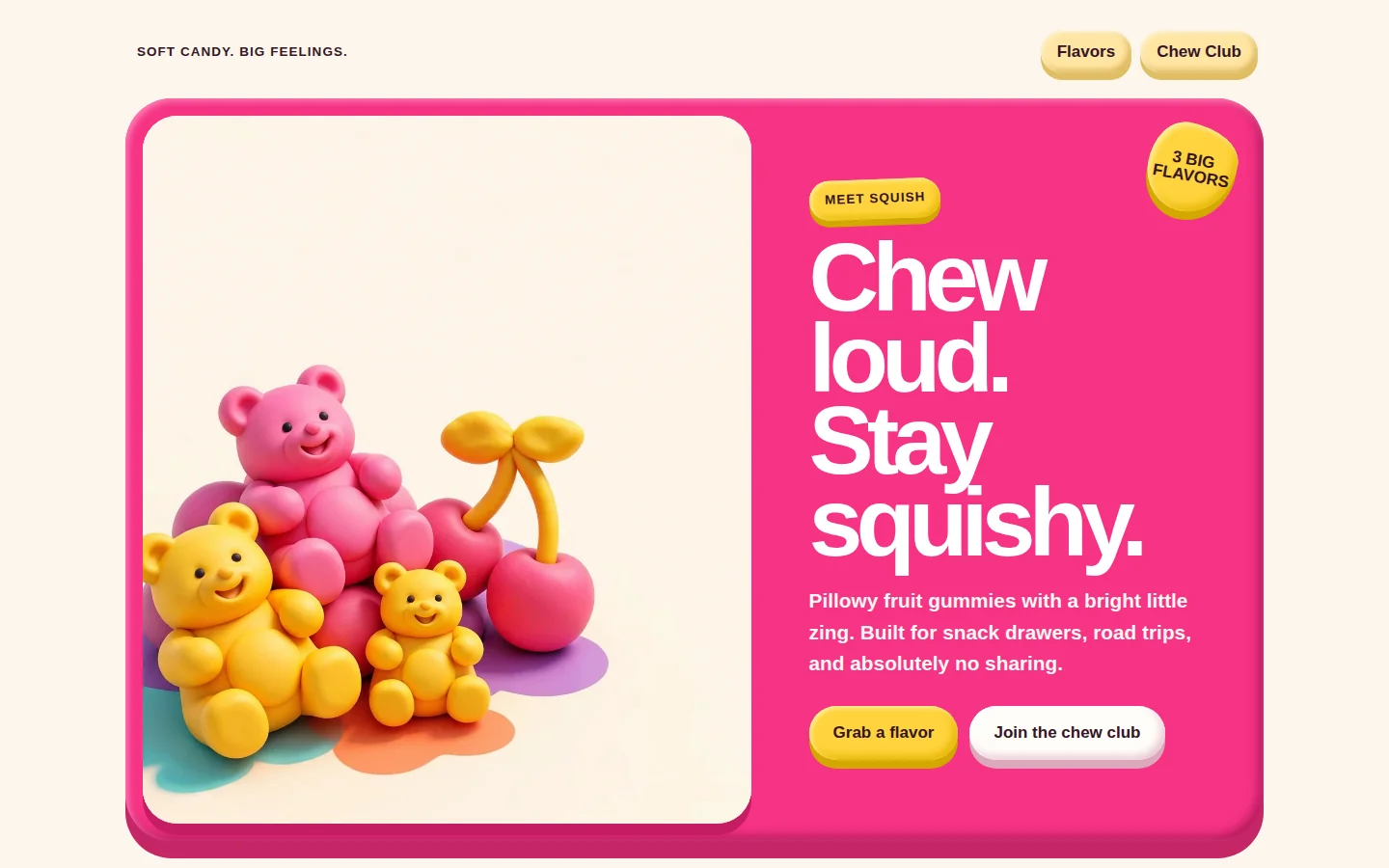 Screenshot of Squish